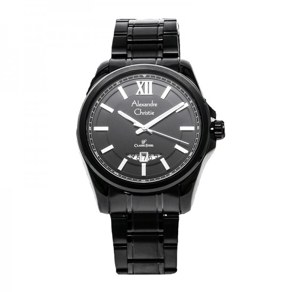 Alexandre Christie AC 8473 Full Black Man MDBIPBA